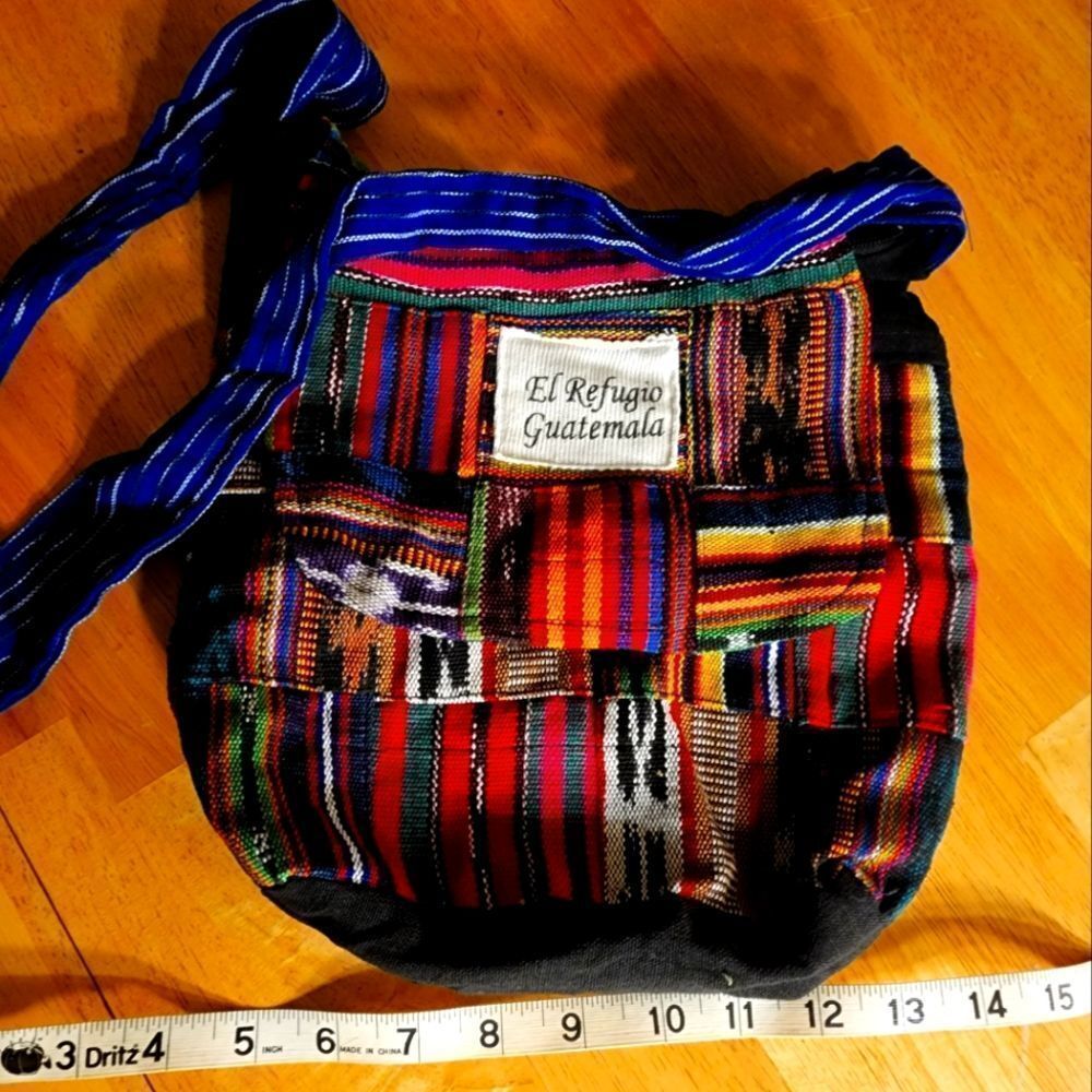Handmade New Tote from Guatemala (proceeds benefit El Refugio Women's Shelter)
